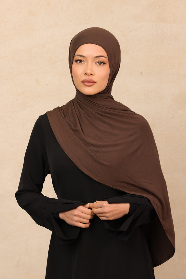 Instant Jersey Wrap - 47 Dark Taupe