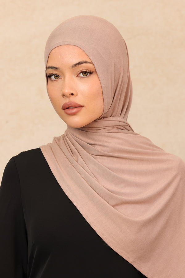 Instant Jersey Wrap - 70 mocha