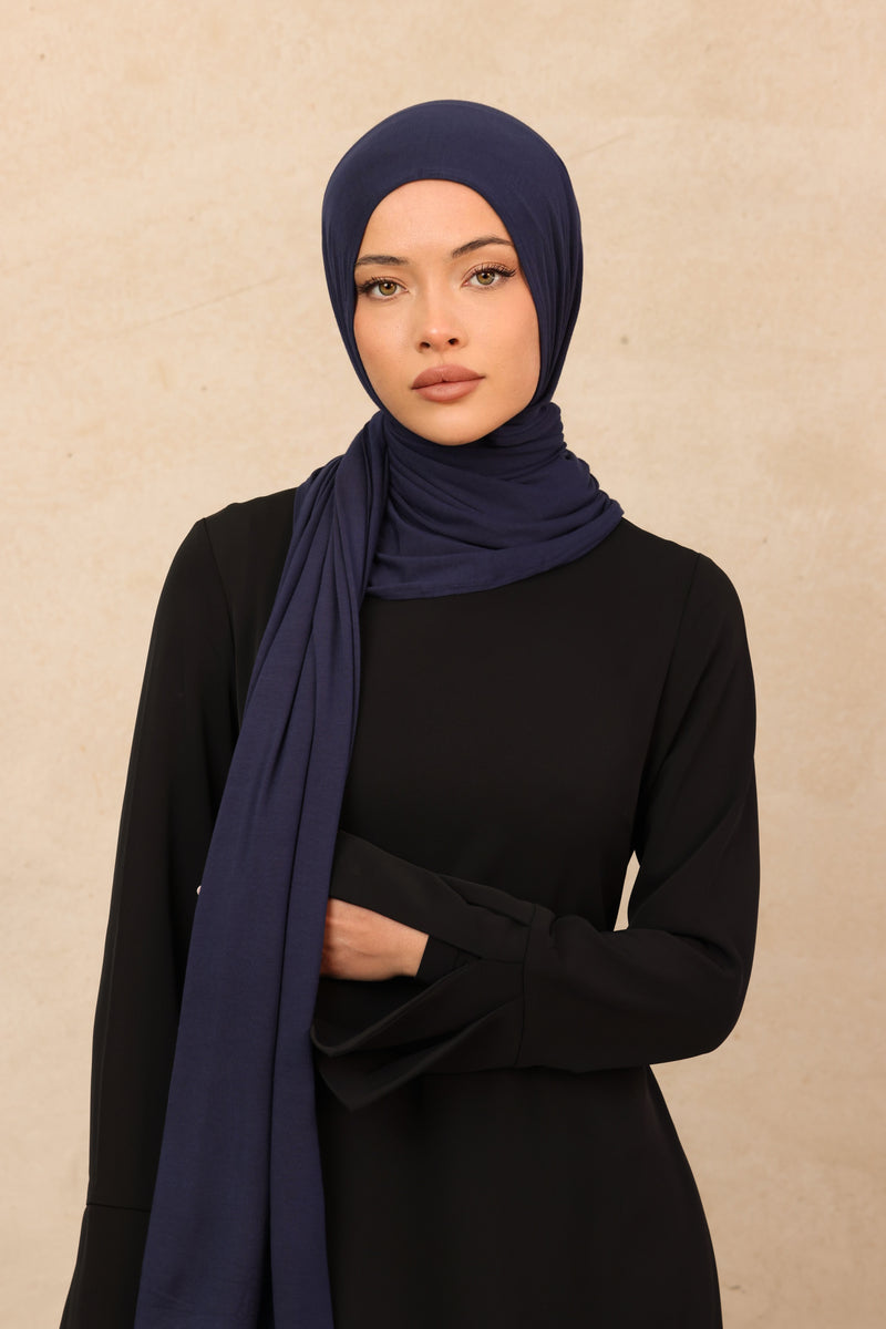 Instant Jersey Wrap - 33 Navy