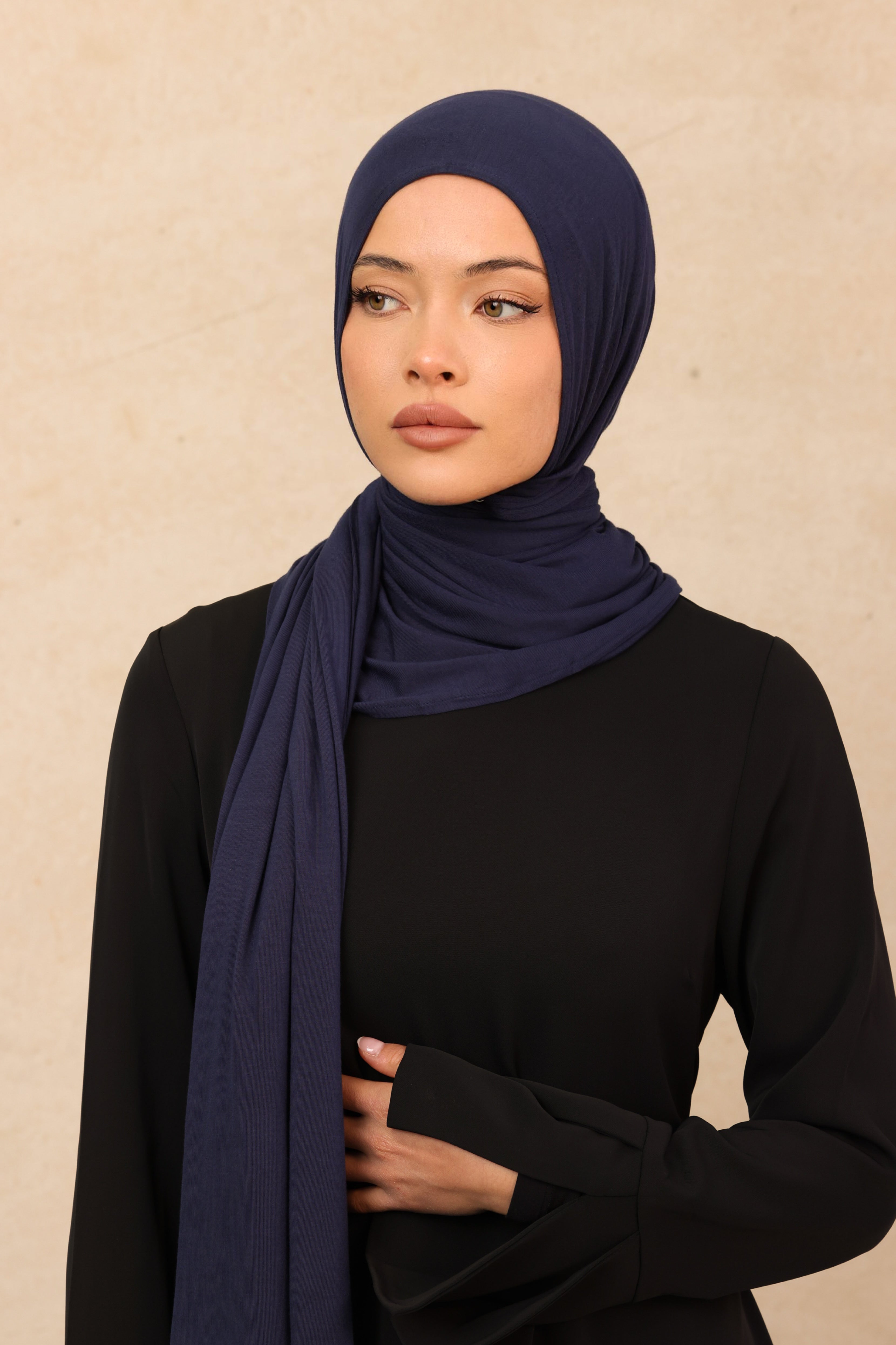 Instant Jersey Wrap - 33 Navy