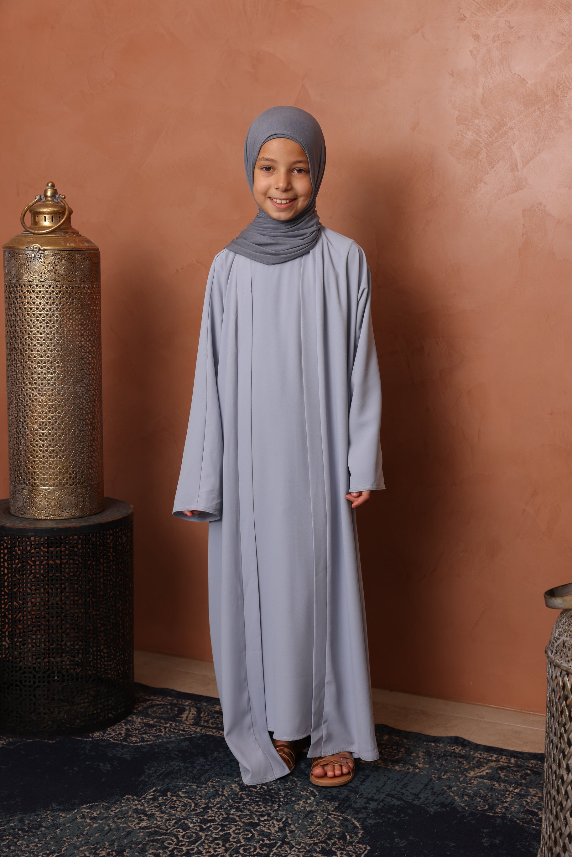 Girls Abaya - Blue