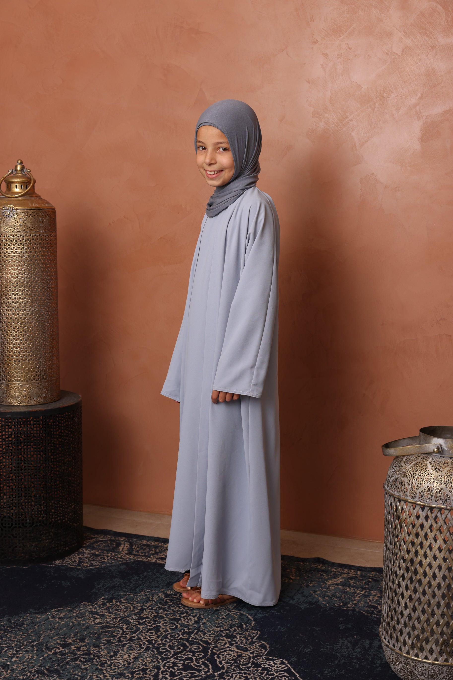 Girls Abaya - Blue