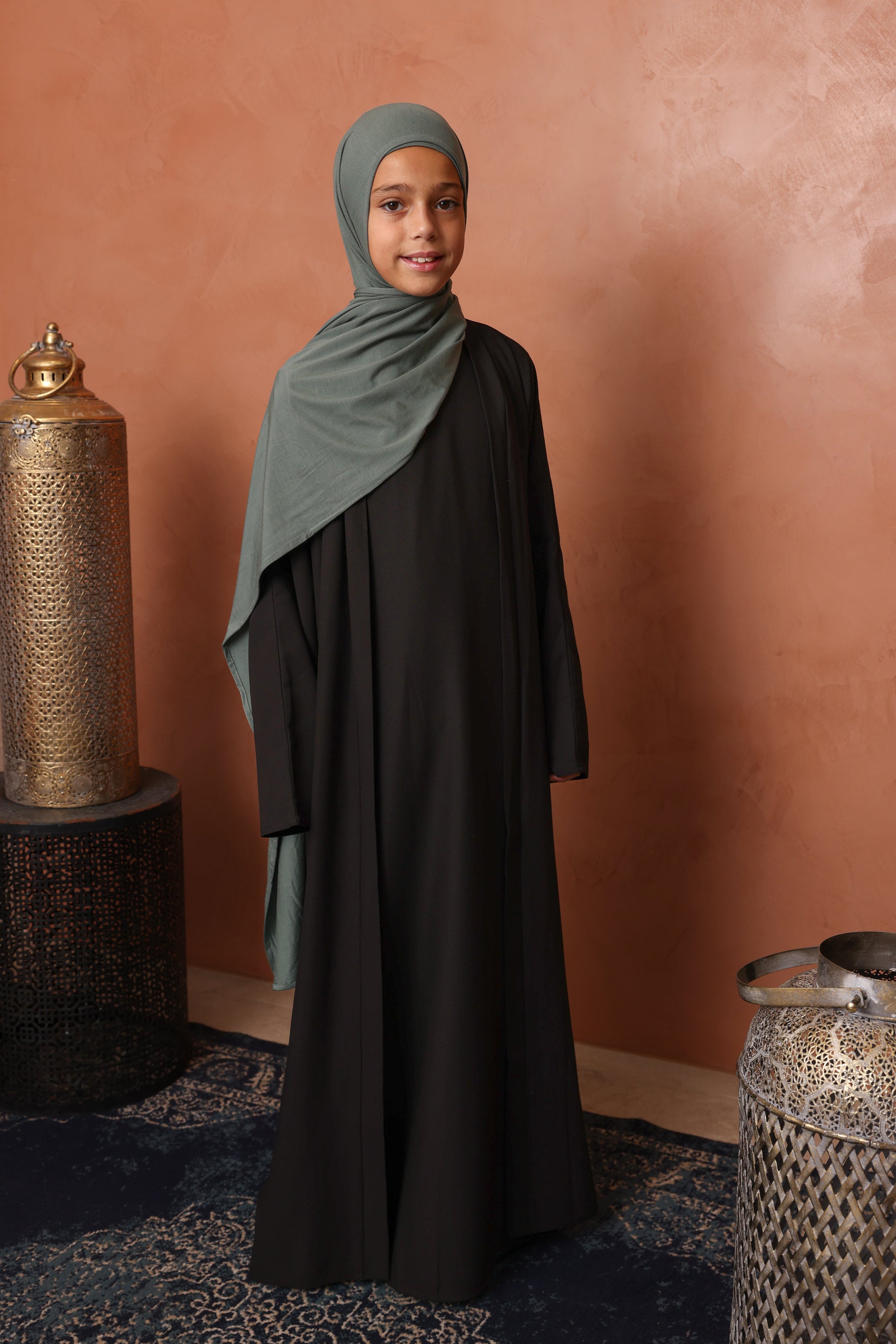 Girls Abaya - Black