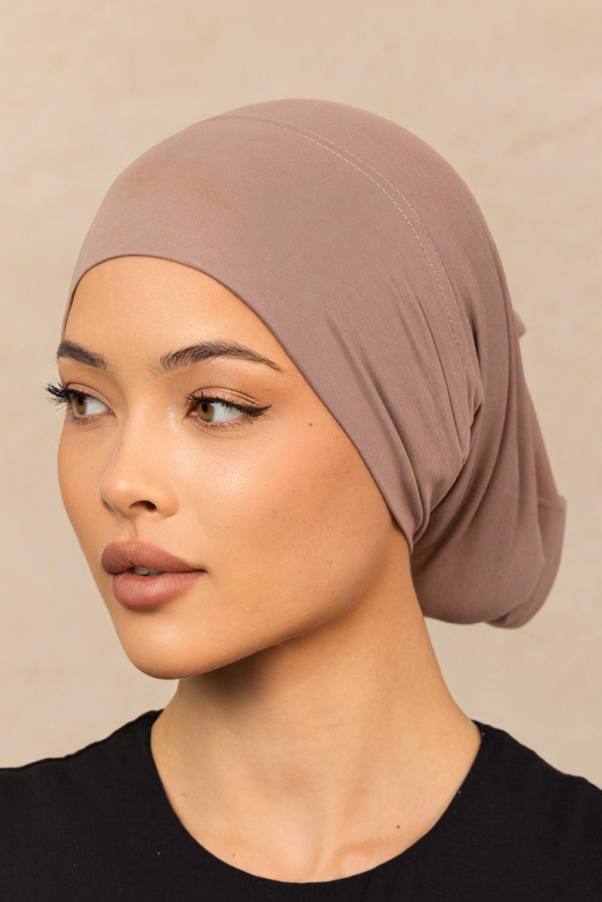 Jersey Open Cap -  99 Rose Taupe