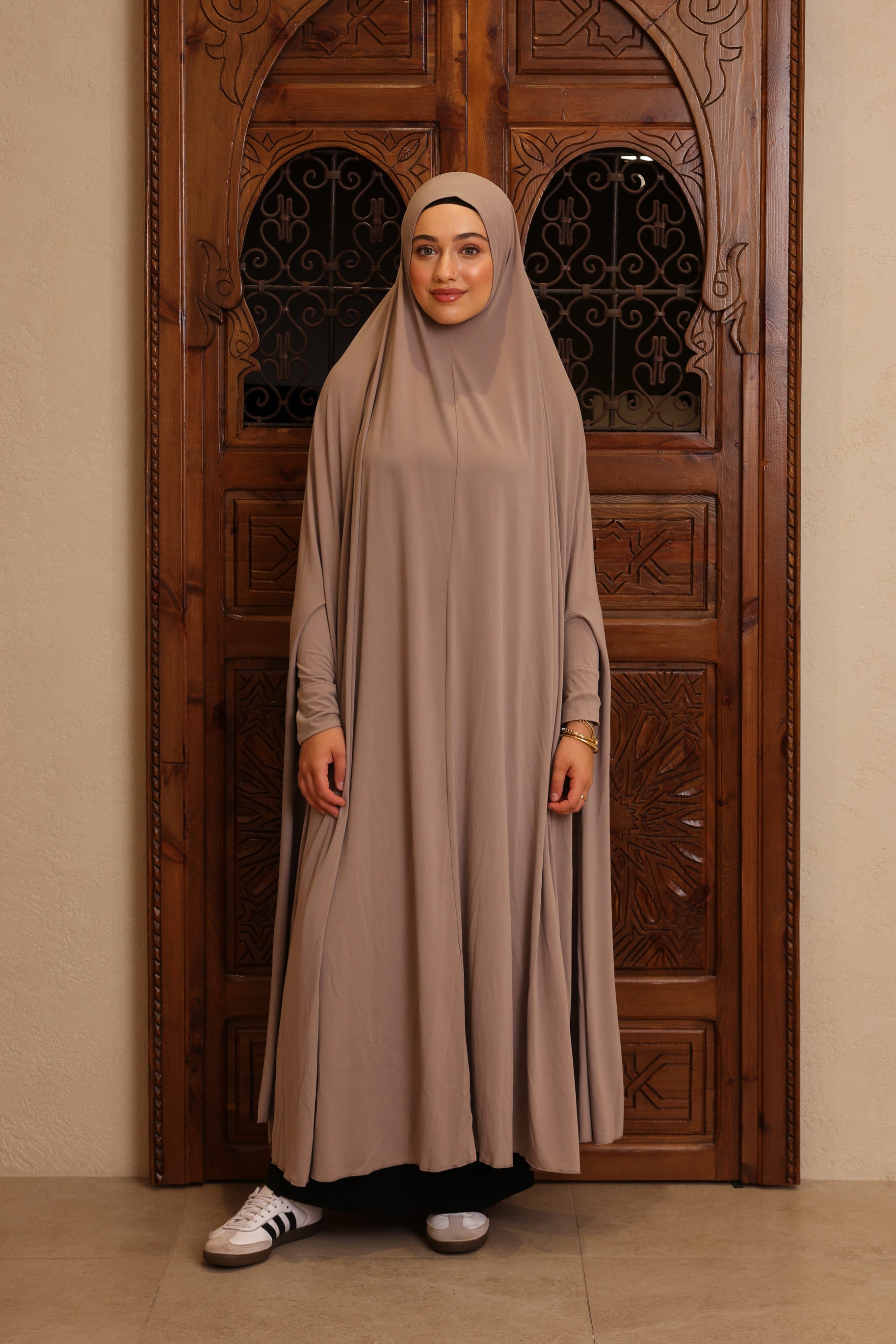 Women's XL Sleeved Jilbab - Ash