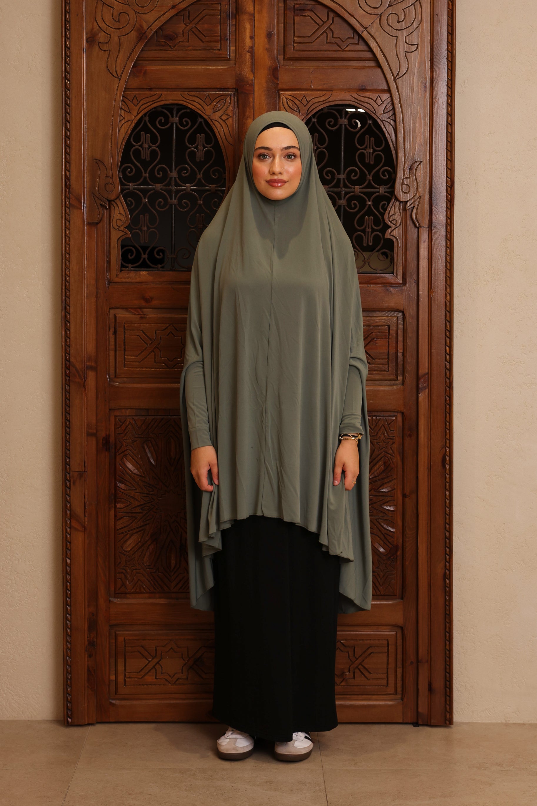 Women's Jilbab - Agave Green