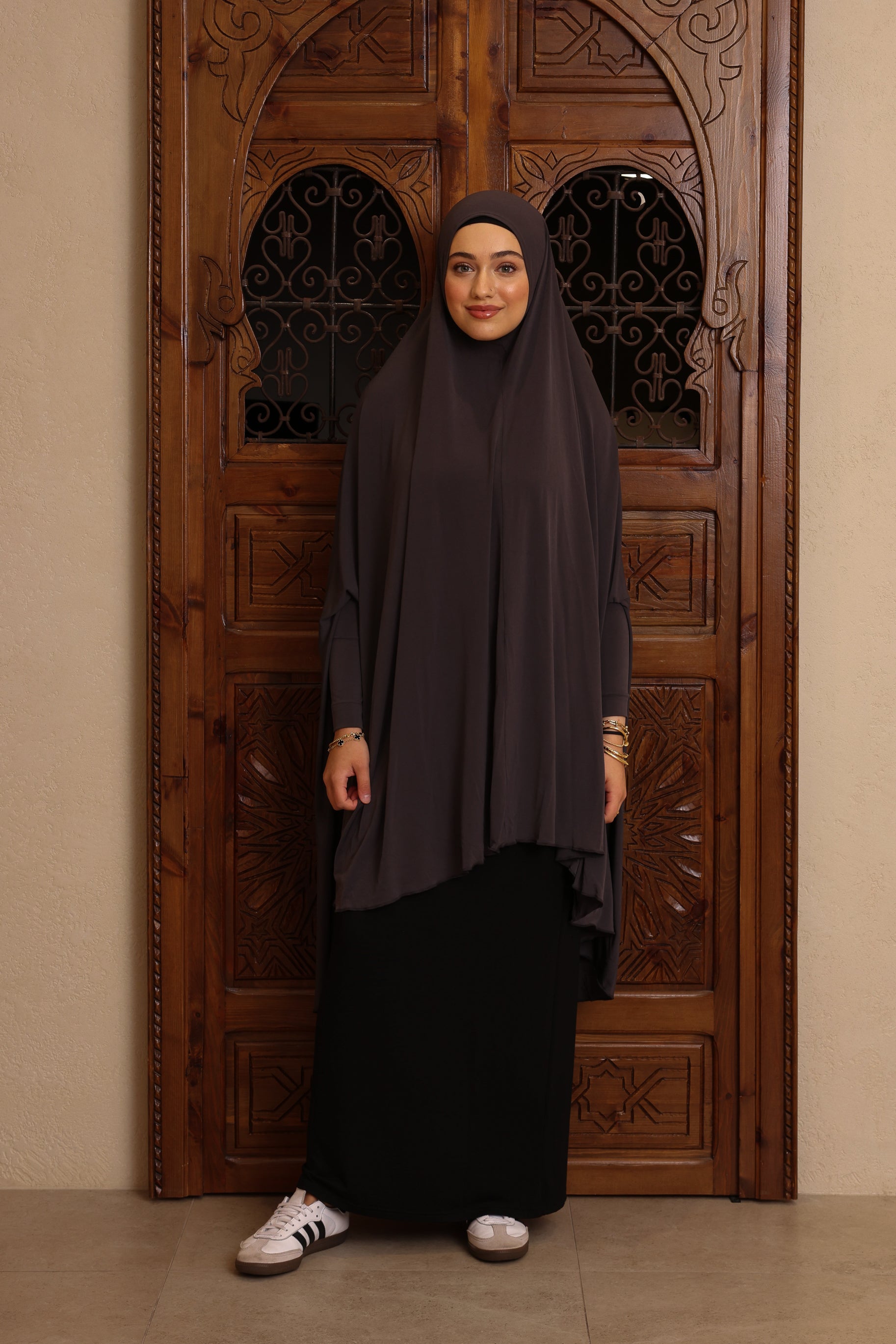 Women's Jilbab - Charcoal