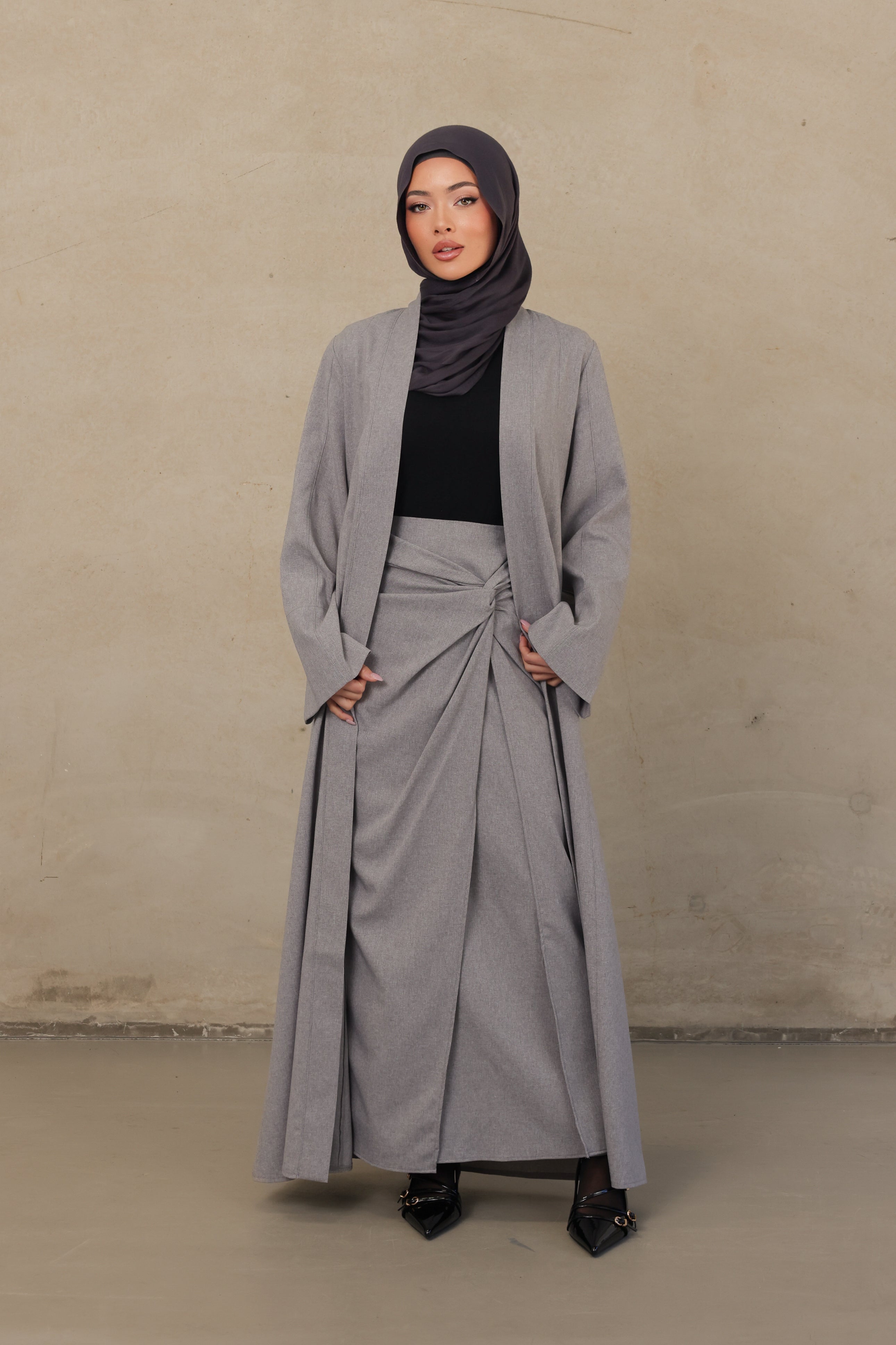 Alba Farah Skirt - Grey