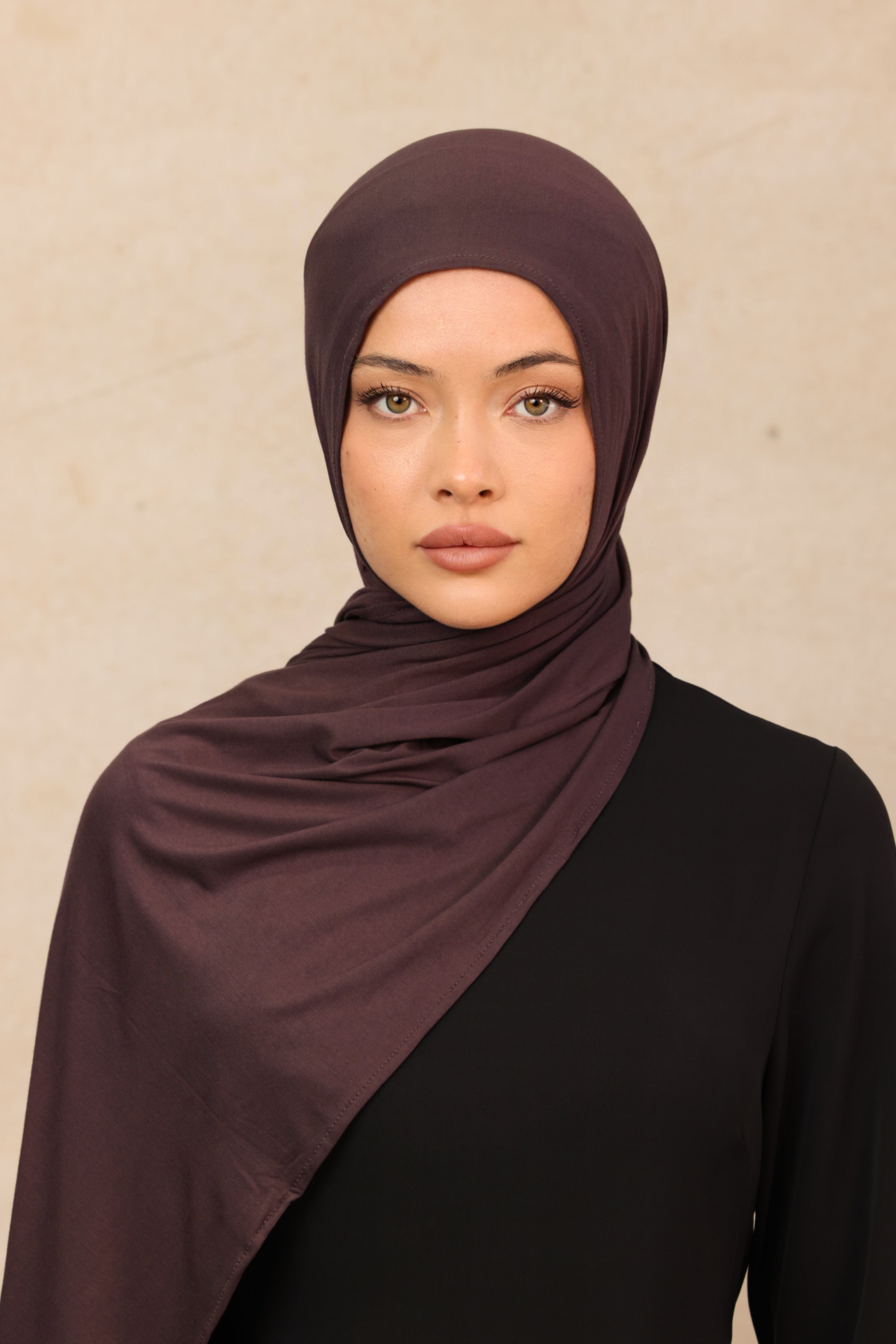 Jersey Hijab - 38 Deep Brown