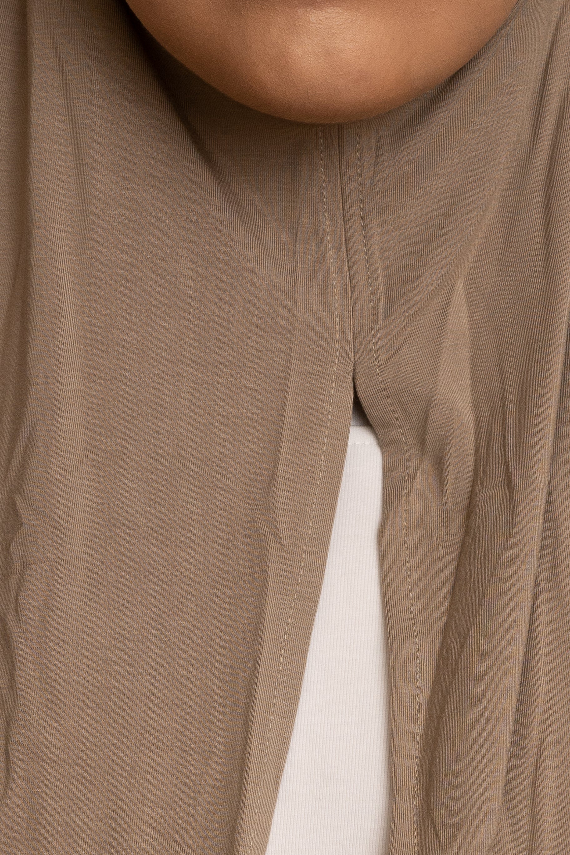 Instant Jersey Wrap - Taupe