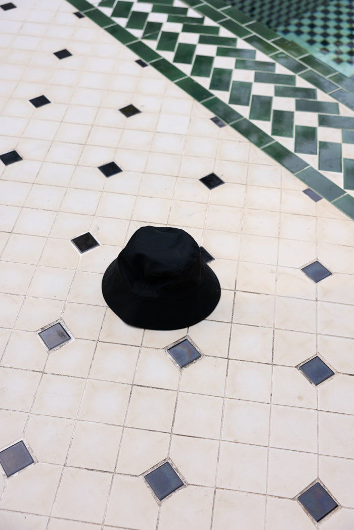 Jamela Wave Bucket Hat - Black