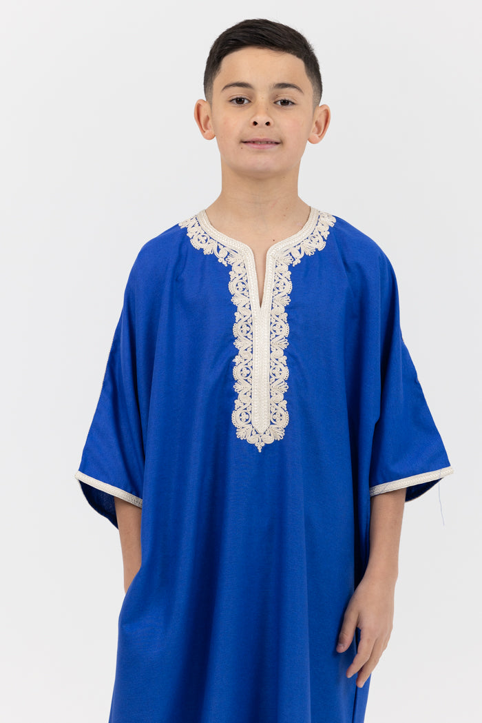 Moroccan Boys Thobes - Blue