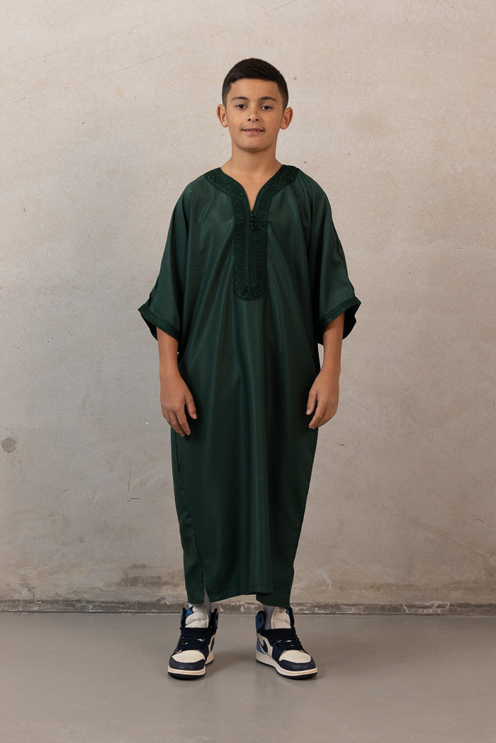 Moroccan Boys Thobes - Emerald