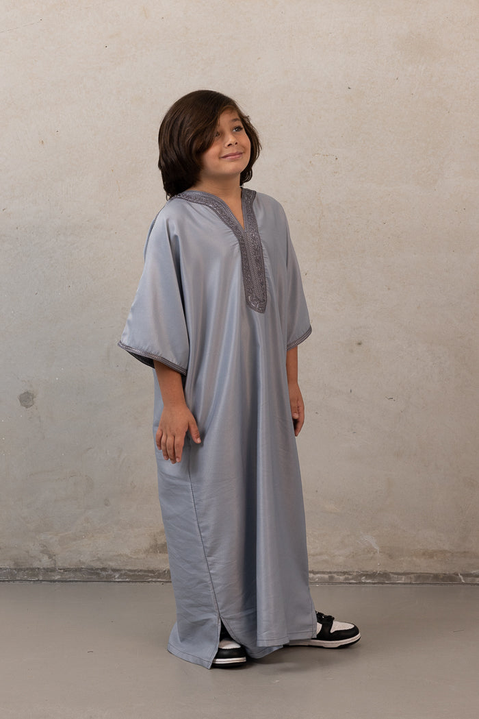 Moroccan Boys Thobes - Grey