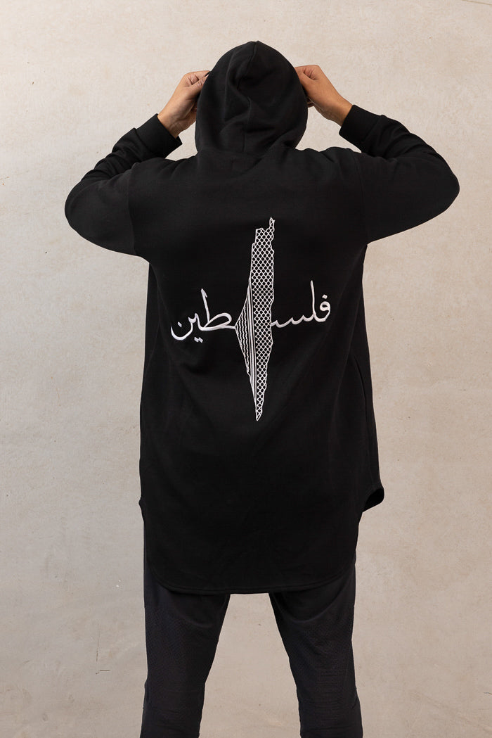 Men's Palestine jumper - Black