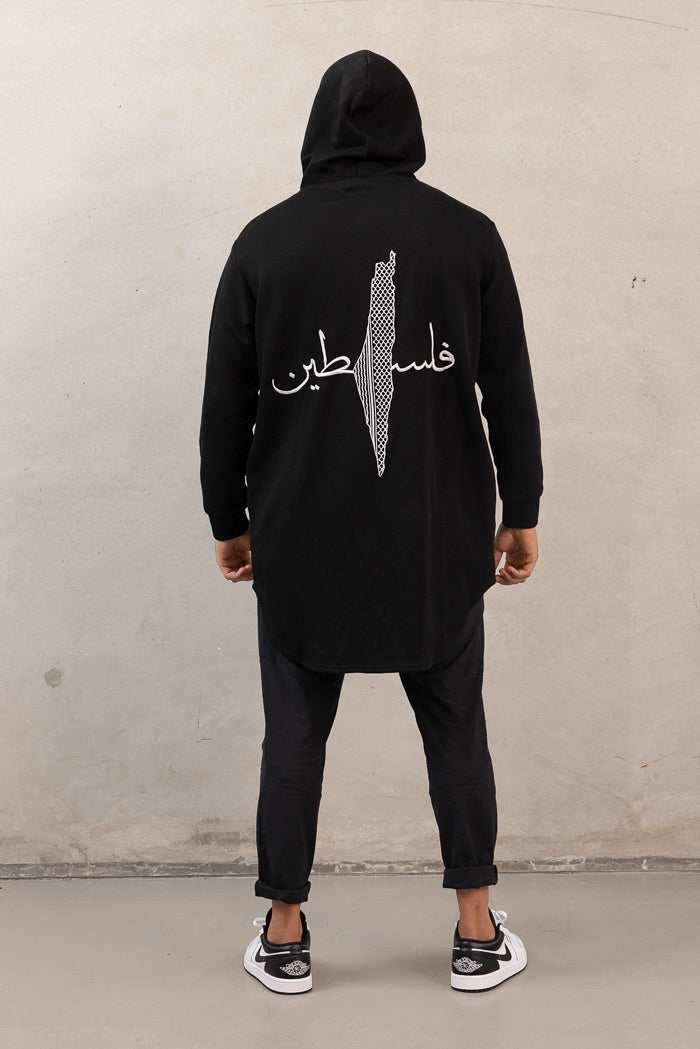 Men's Palestine jumper - Black