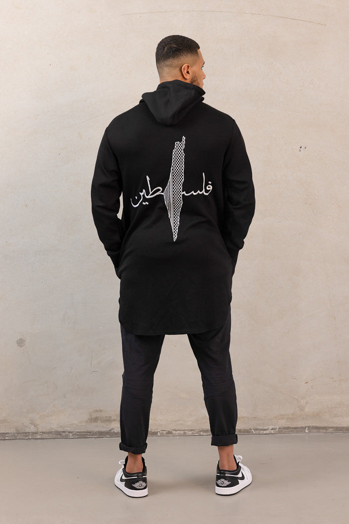 Men's Palestine jumper - Black