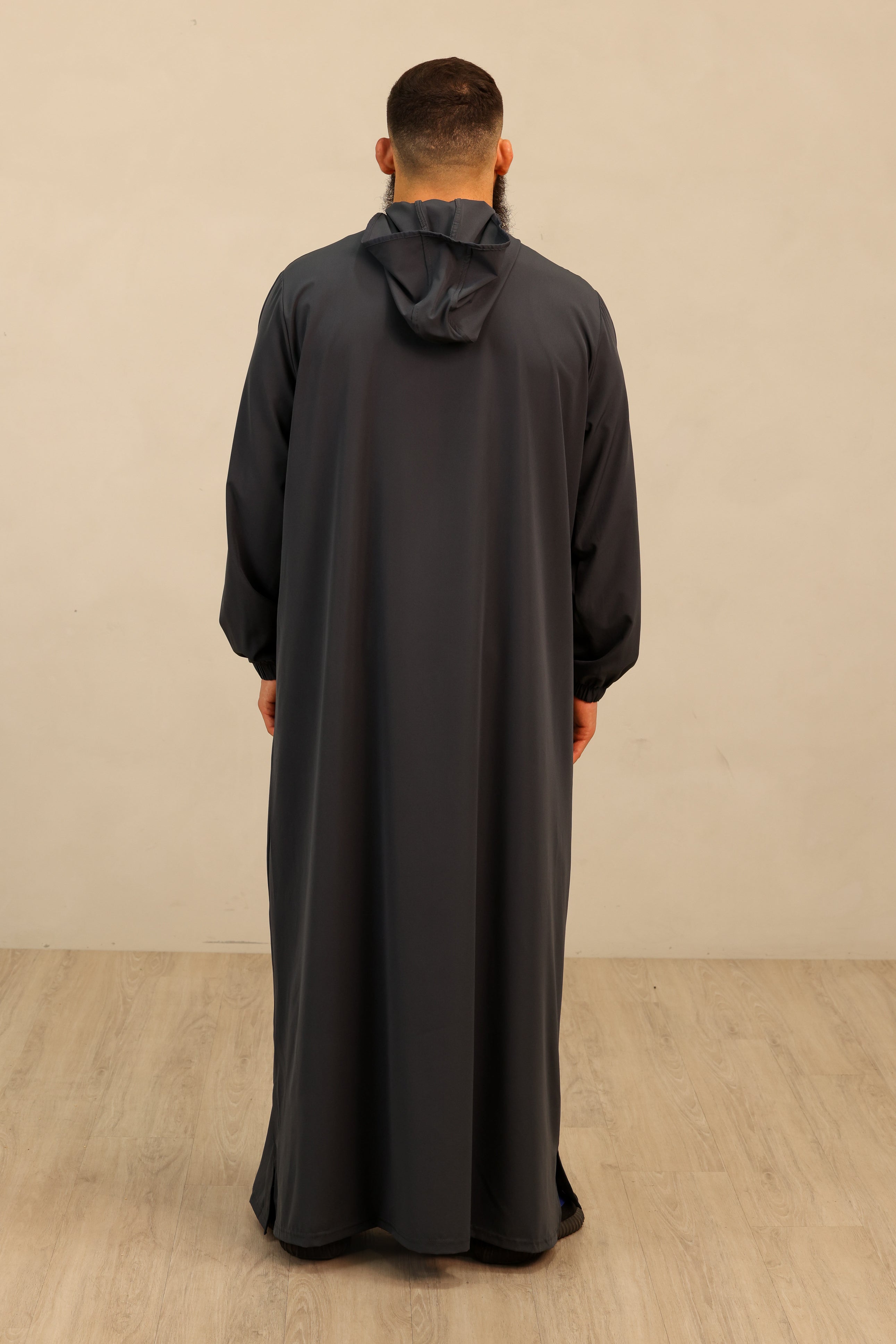 Men's Ishaq Dry Fit Thobe - Charcoal