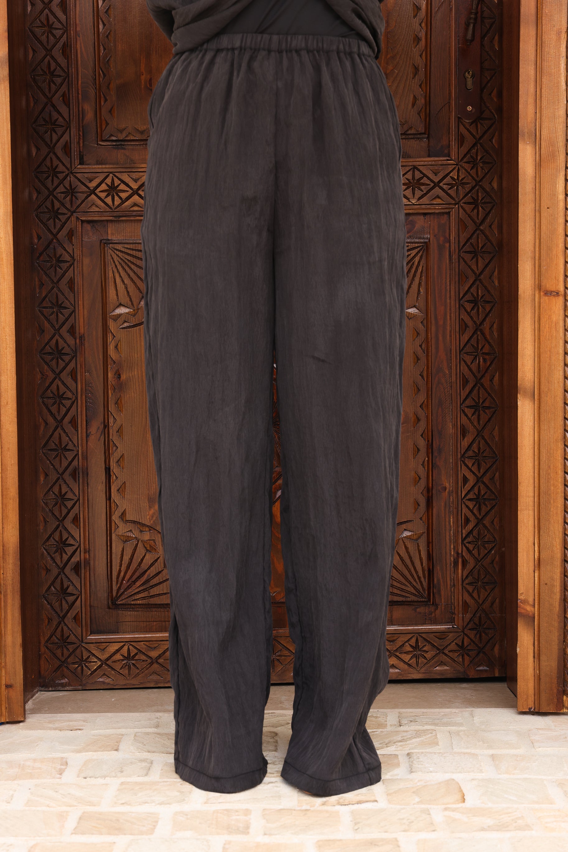 Nadira Tencel Pants - Black