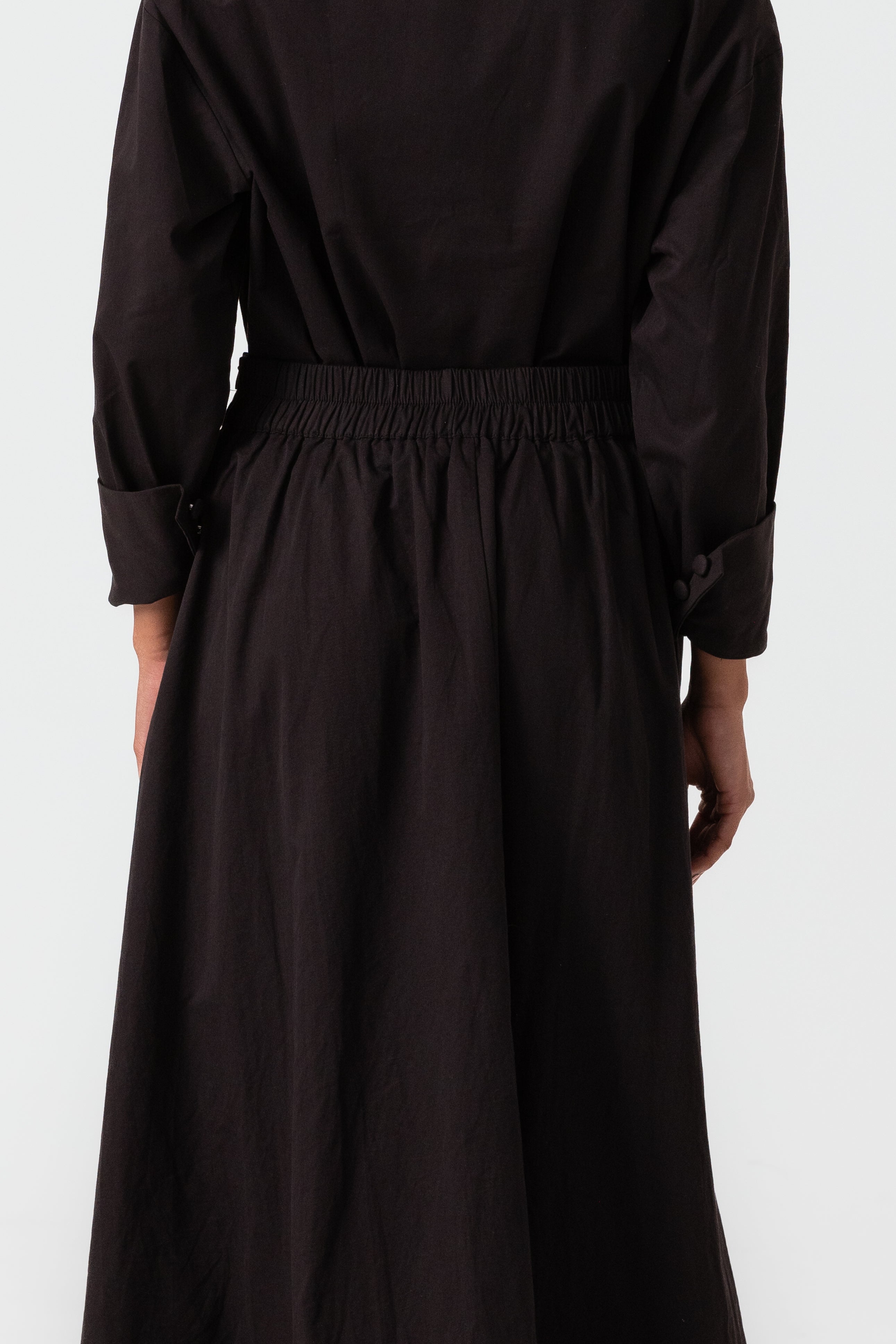 Sydney A Line Skirt - Black