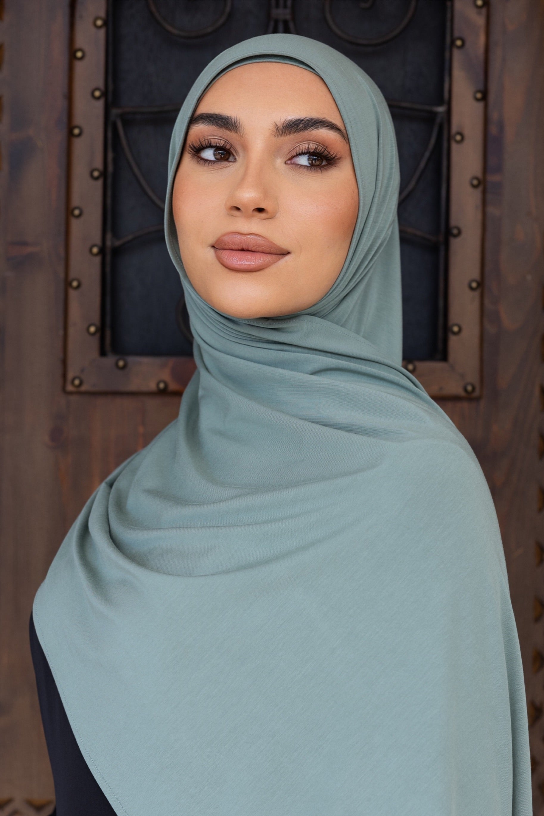 Jersey Hijab - Sage