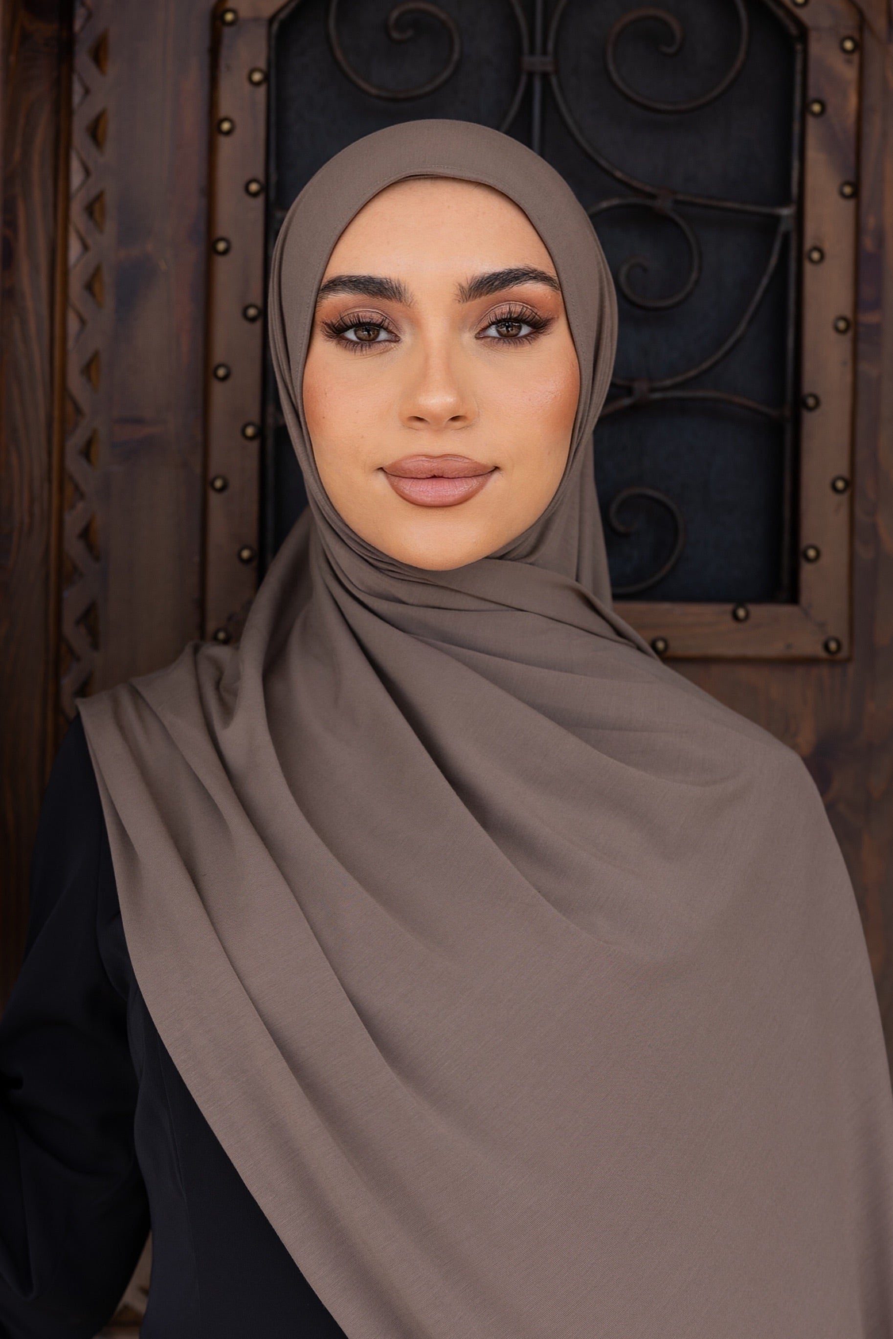 Jersey Hijab - Mocha