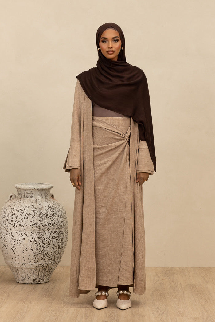 Dune Farah Skirt - Mocha