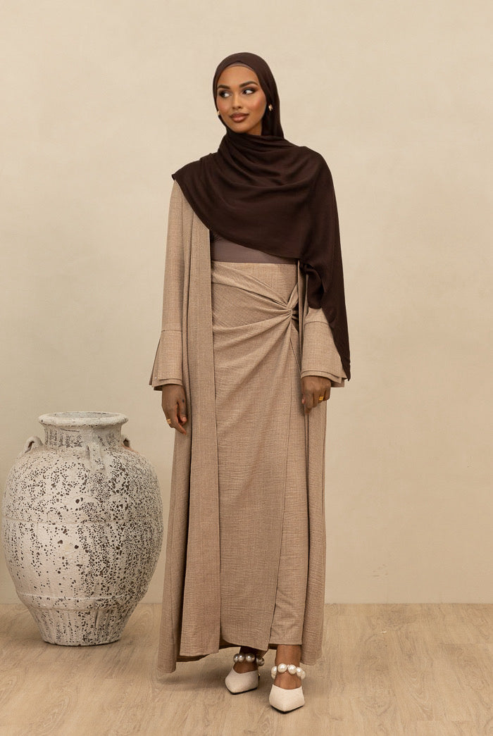 Dune Farah Skirt - Mocha