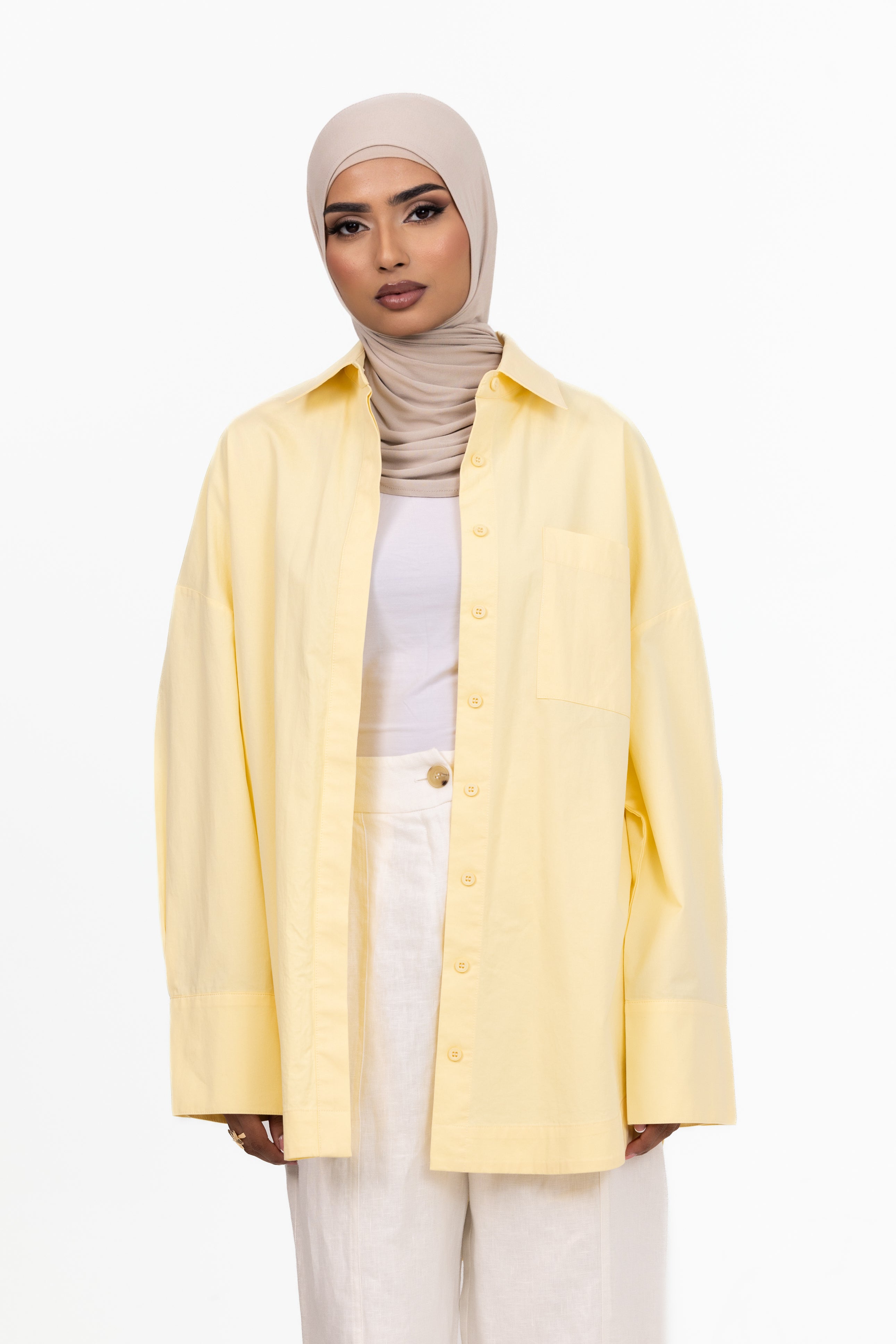 The Ayah Shirt - Citrus Yellow