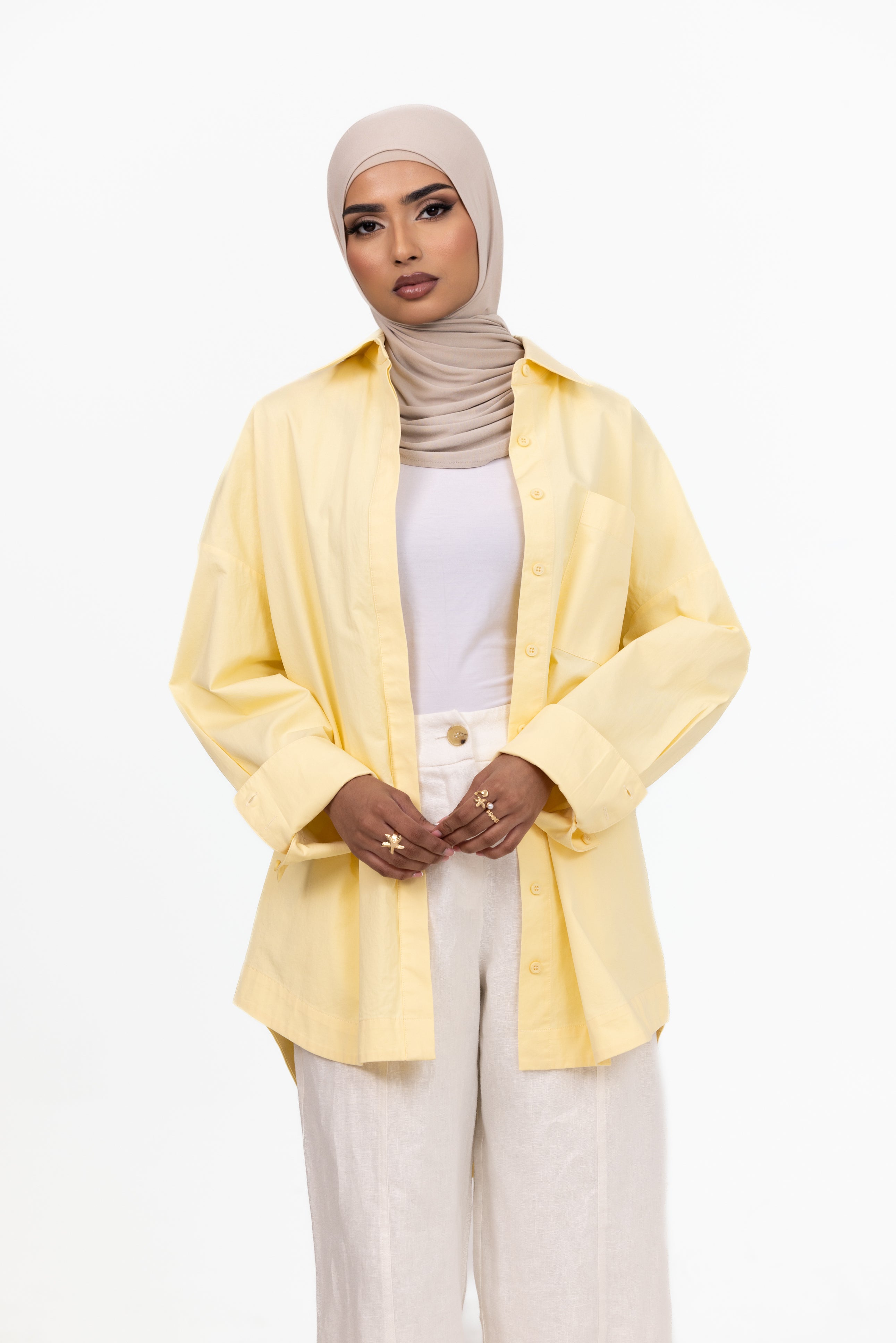 The Ayah Shirt - Citrus Yellow