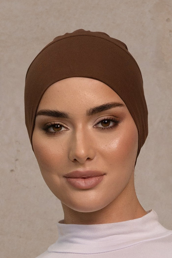 Cotton Open Cap - 15 Sienna