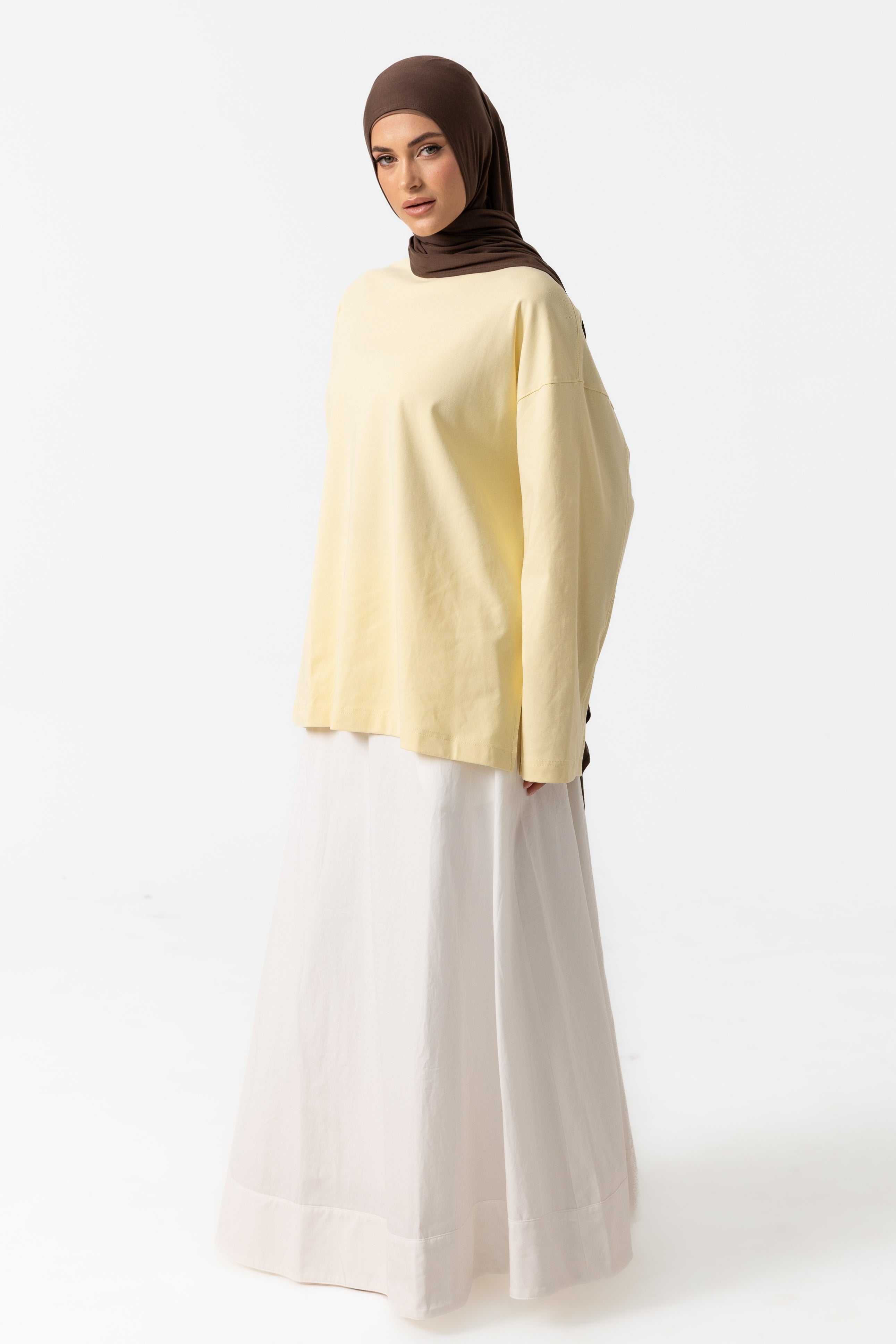 Everyday Relaxed Top - Yellow