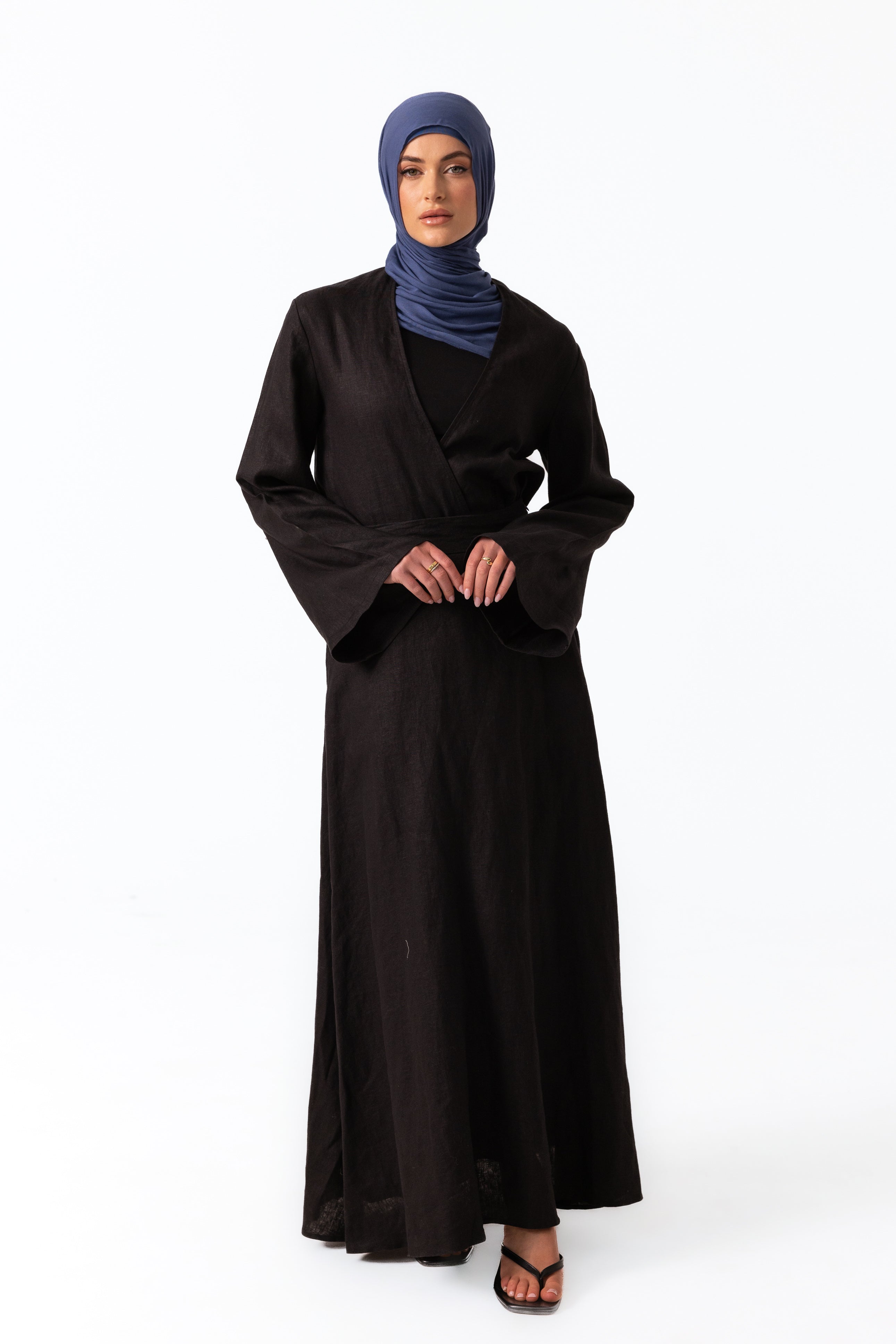 Anaya A Line Skirt - Black