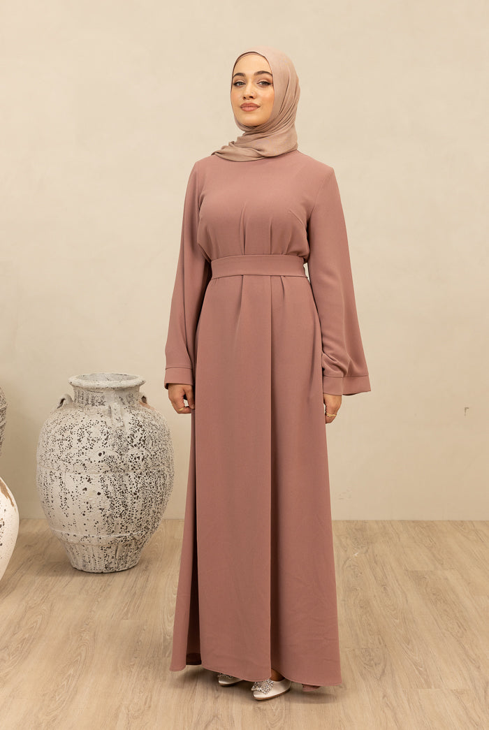 Signature Dusk Abaya - Blush