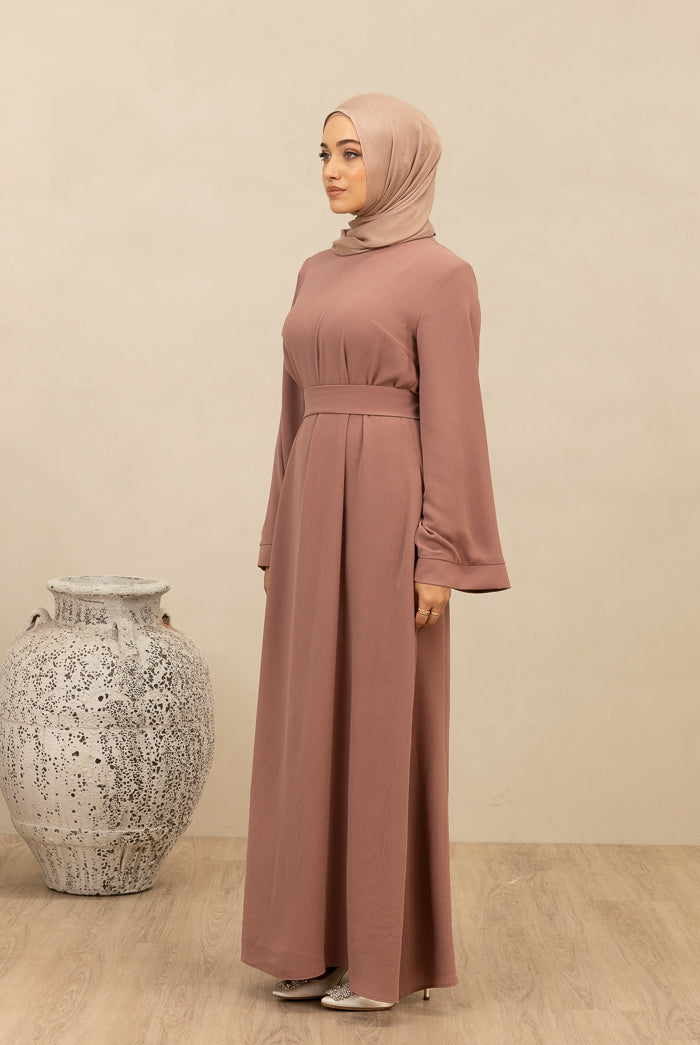 Signature Dusk Abaya - Blush