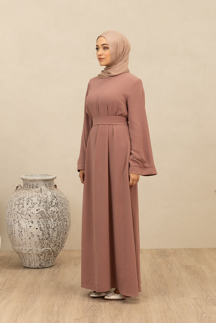 Signature Dusk Abaya - Blush