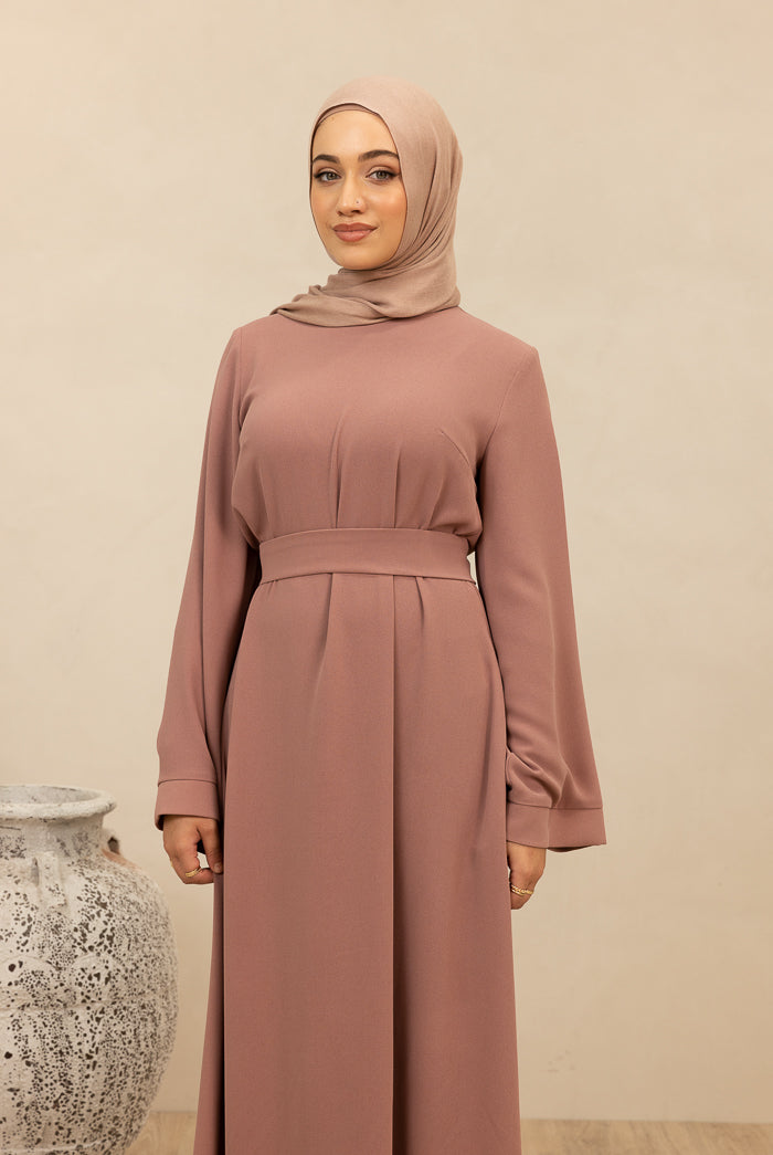 Signature Dusk Abaya - Blush