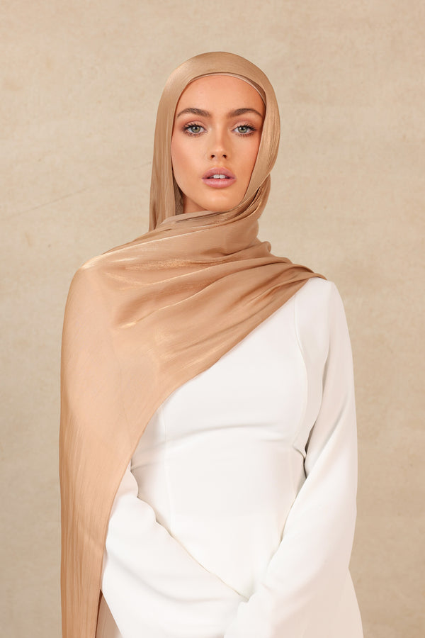 Iridescent Hijab - 31 Gold