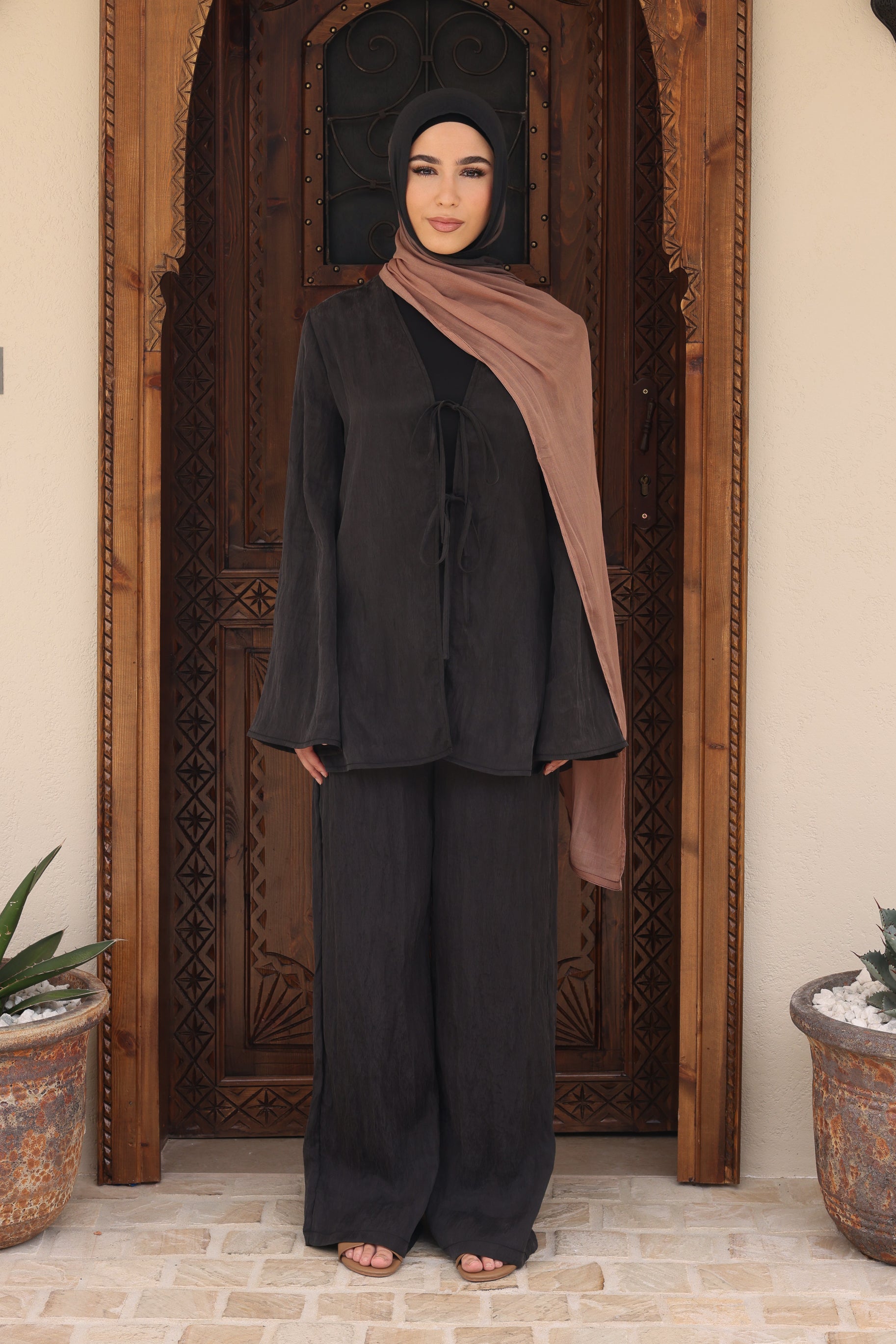 Nadira Tencel Pants - Black