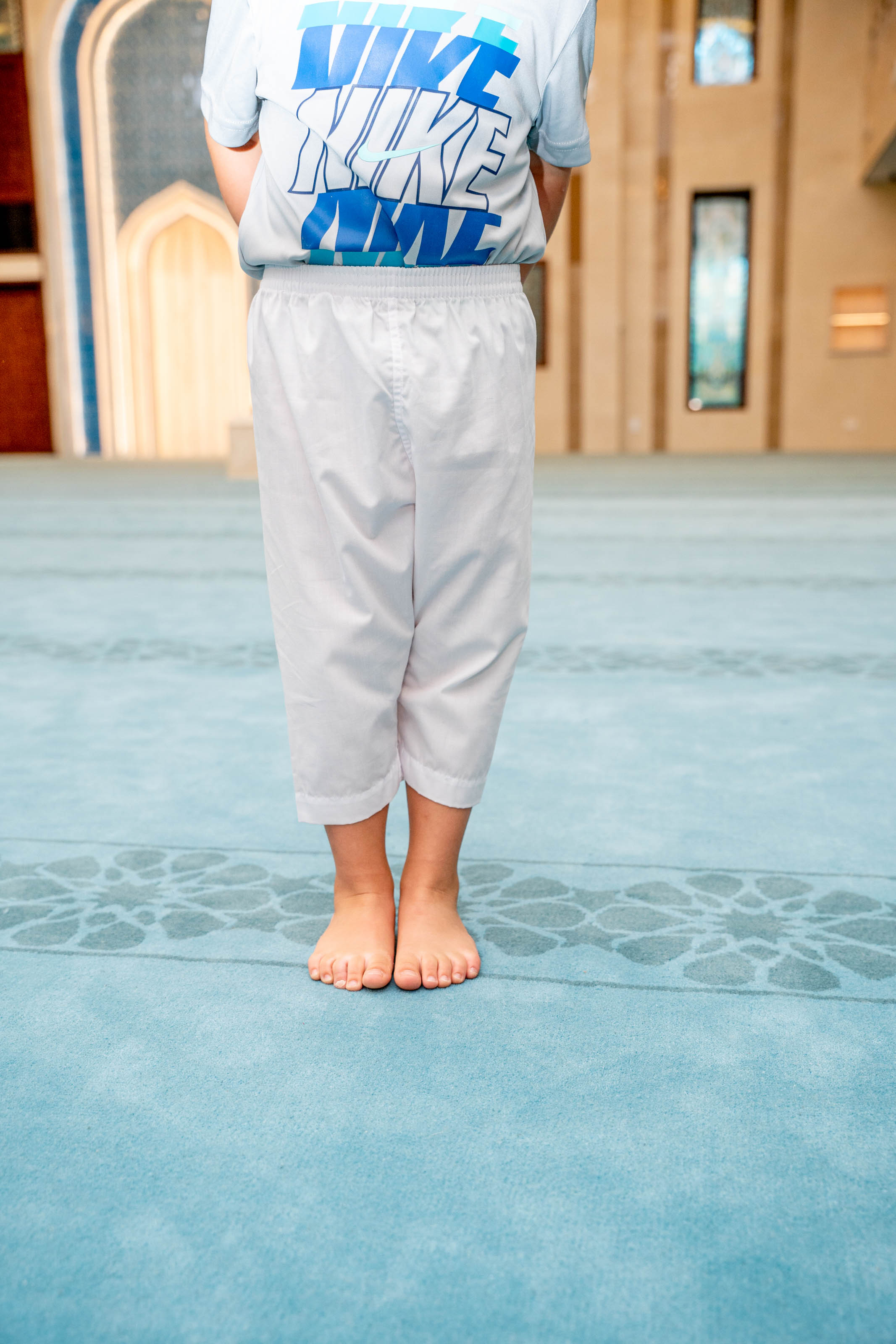 Boys Ikaf Pants - White