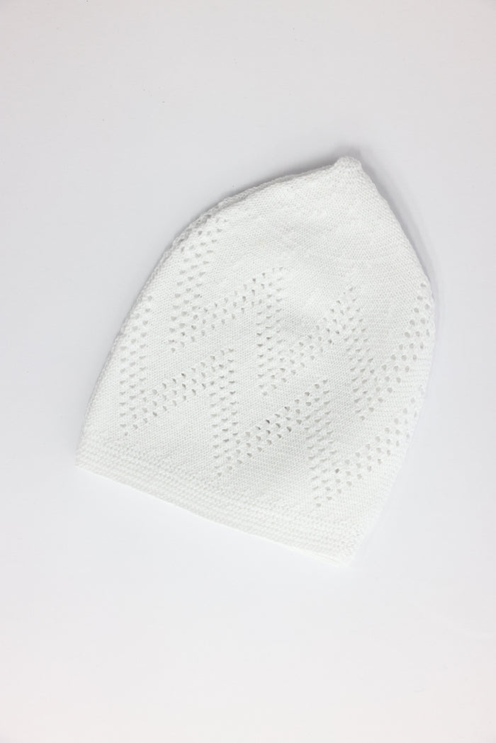 Men's Sunnah Cap - White