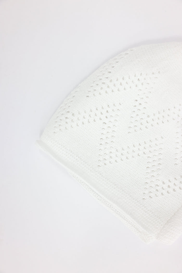 Men's Sunnah Cap - White