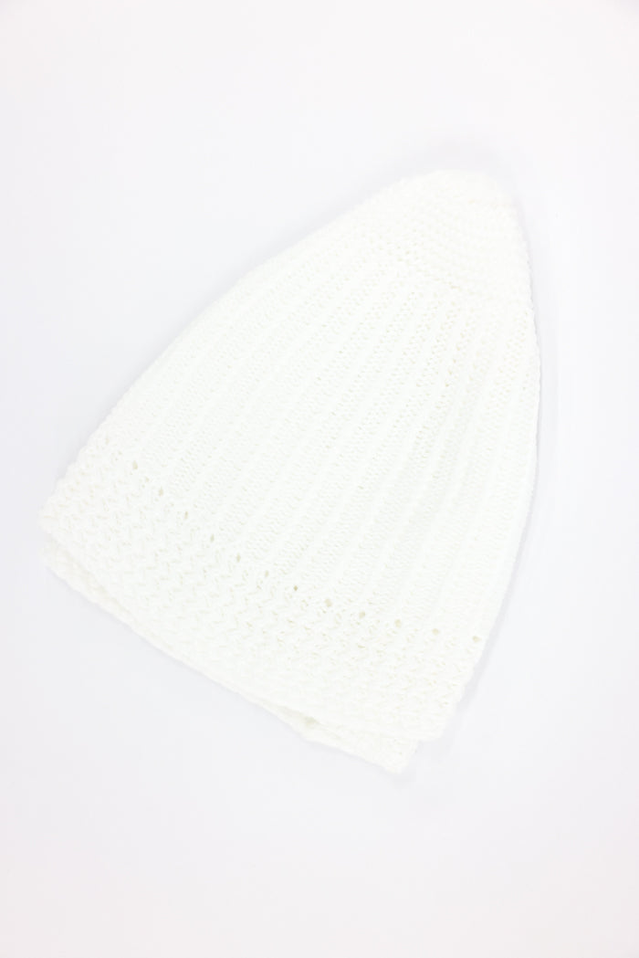 Mens Sunnah Cap - White