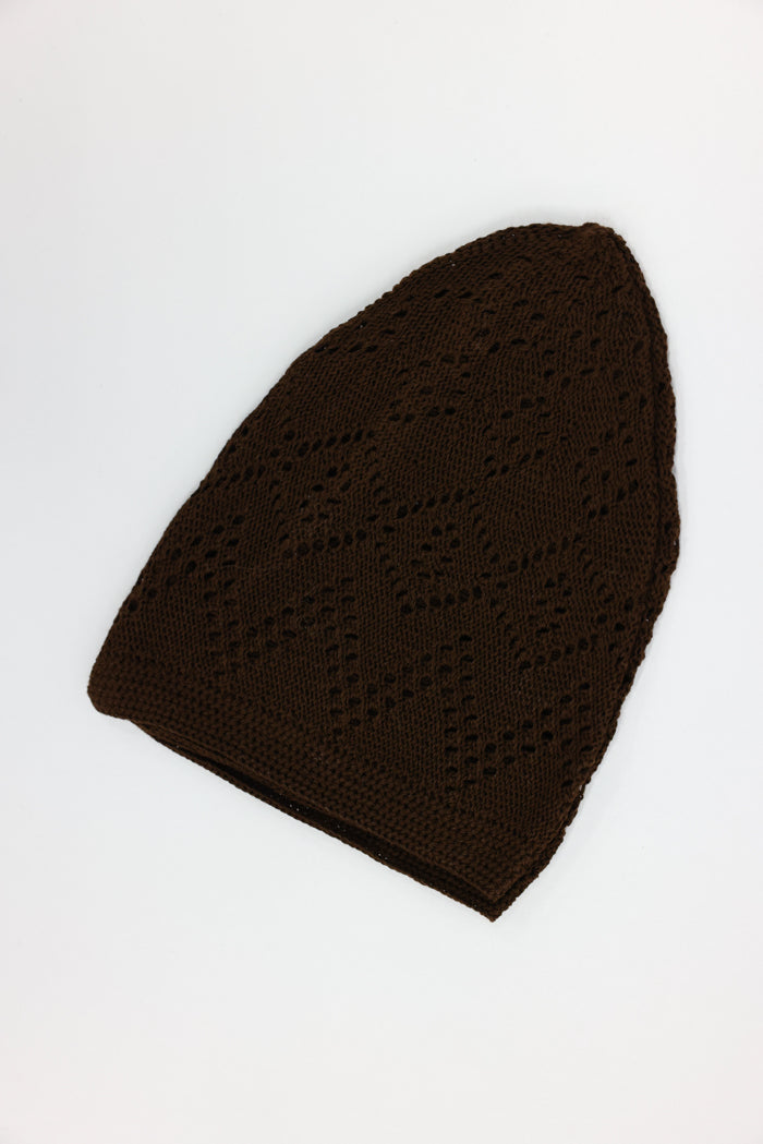 Boys Sunnah Cap - Brown