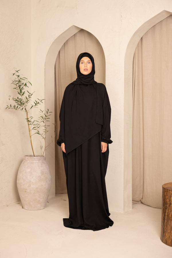 Ladies Full Length Prayer Clothes - Black