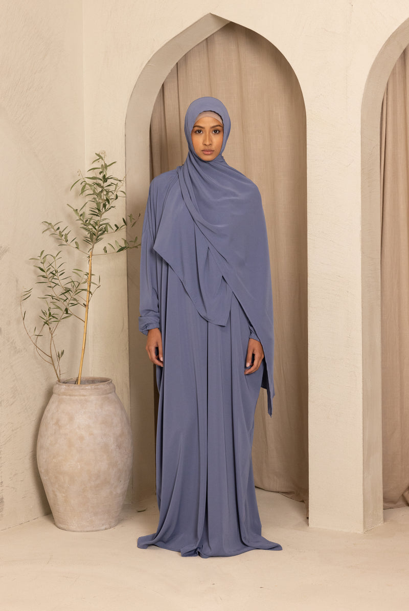 Ladies Full Length Prayer Clothes - Blue