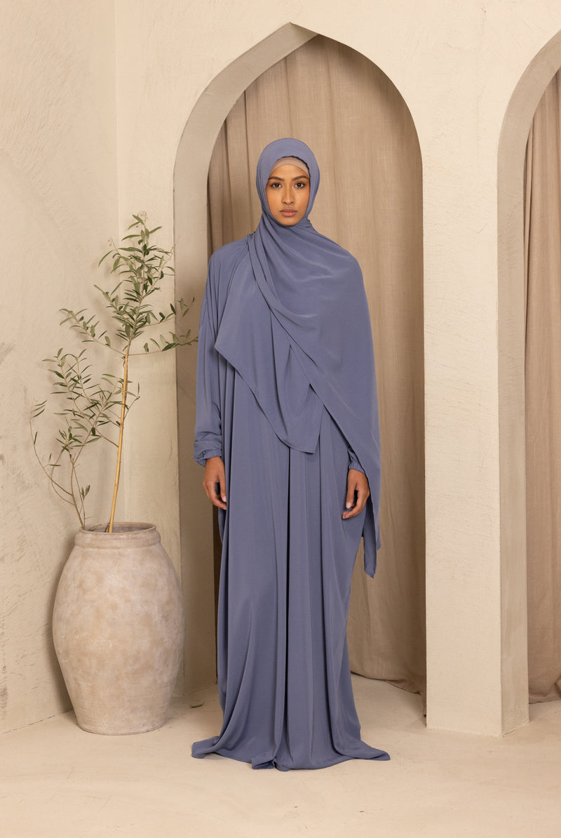 Ladies Full Length Prayer Clothes - Blue