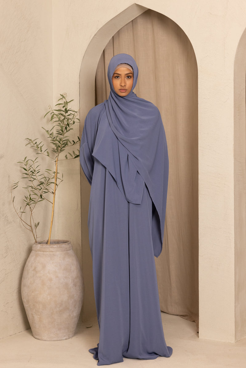 Ladies Full Length Prayer Clothes - Blue