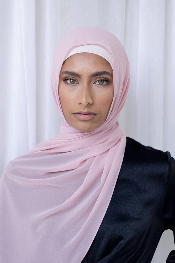 Chiffon Square Hijab - 183 Blush