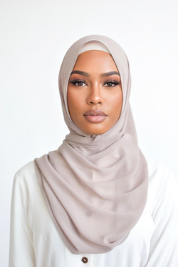 Chiffon Rectangle Hijab - 79 Mocha
